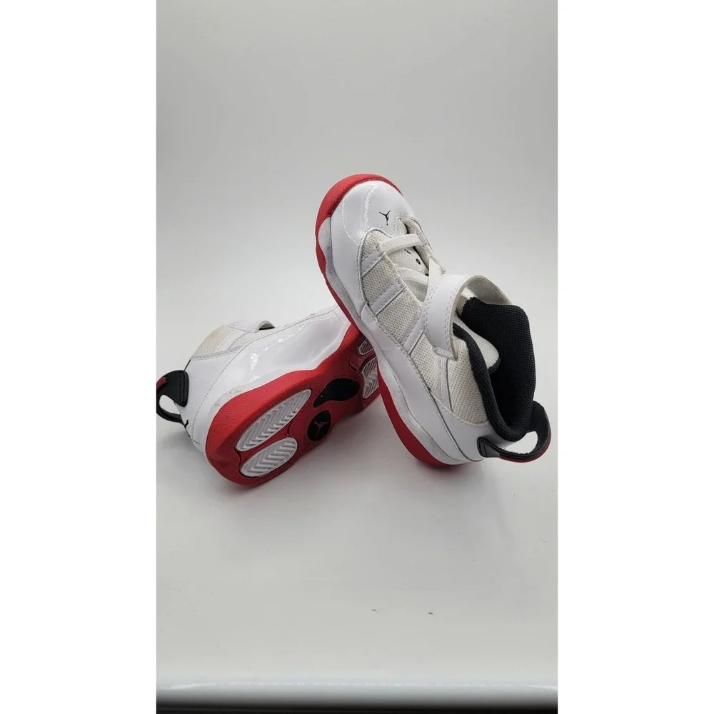 TODDLER KIDS NIKE AIR JORDAN 6 Rings (TD) White / Red Sz 10C